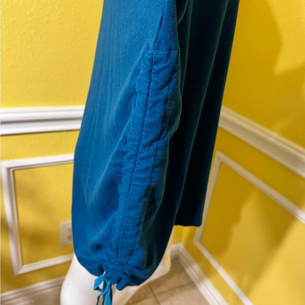 bryn Walker Teal Women's Blouse - Picture 5 of 11